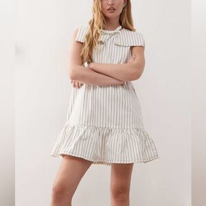 Reclaimed Vintage Sailor Collar Dress